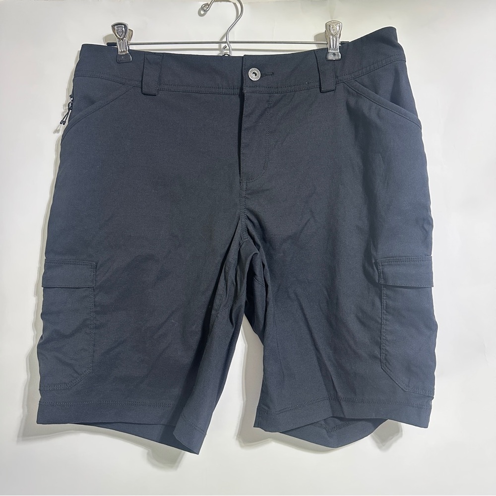 Duluth Women's Dry on the Fly 10" Shorts black cargo size 12 - Picture 3 of 8